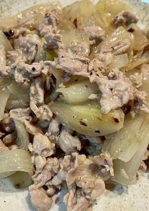豚肉の塩だれ炒め-レシピのメイン写真