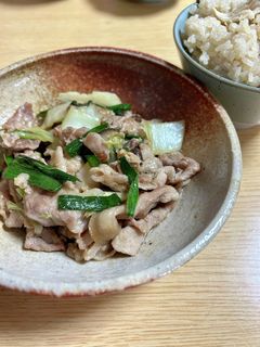 豚こまと白菜とニラの中華炒め-レシピのメイン写真