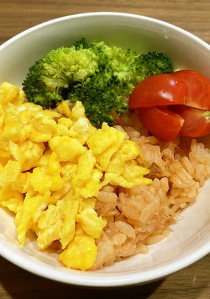 【幼児食1歳頃～】卵ケチャップライス-レシピのメイン写真