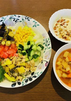 タイ風　ガパオのサラダ-レシピのメイン写真