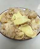 たけの農家の､生たけのこで､たけのこご飯