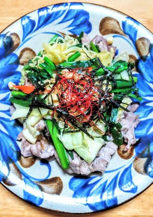 豚こま肉とニラの塩焼きそば-レシピのメイン写真