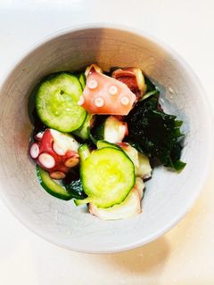 わかめとタコの酢の物-レシピのメイン写真