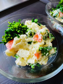 菜の花のポテトさらだ-レシピのメイン写真