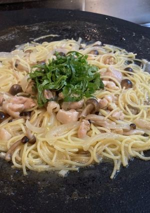 ワンパン鶏しめじパスタ-レシピのメイン写真