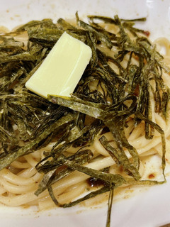 わさびバターうどん-レシピのメイン写真
