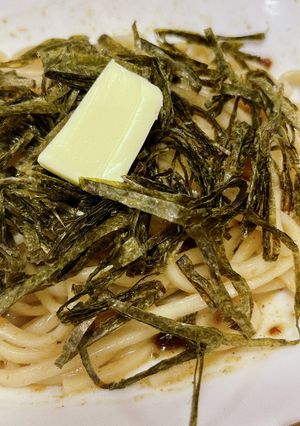わさびバターうどん-レシピのメイン写真