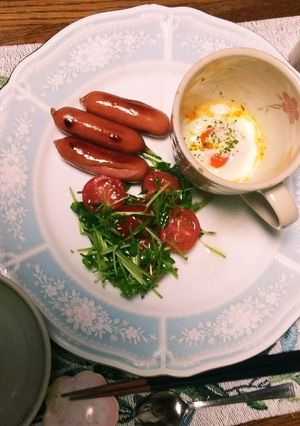 豆苗とミニトマトのフレンチサラダ-レシピのメイン写真
