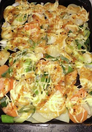 野菜の味噌マヨ焼き-レシピのメイン写真