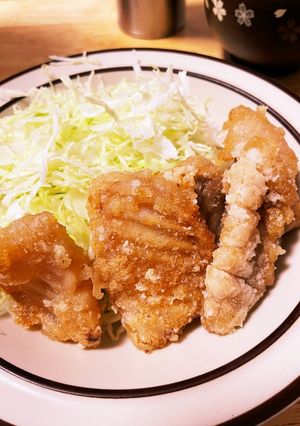 ガリでつくる！かすべの唐揚げ-レシピのメイン写真