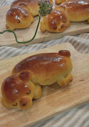 すやすや わんちゃんパン-レシピのメイン写真