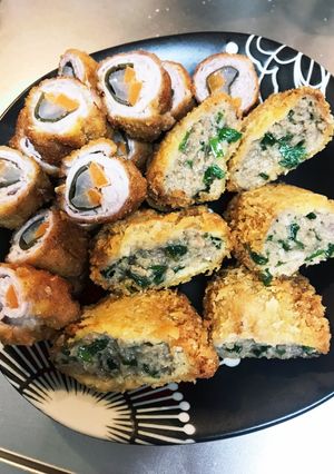 豚ロース野菜巻きカツ-レシピのメイン写真