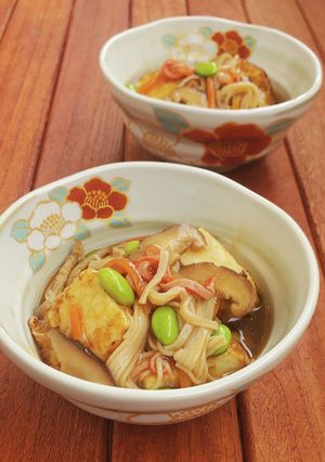 焼き厚揚げ餡かけ-レシピのメイン写真