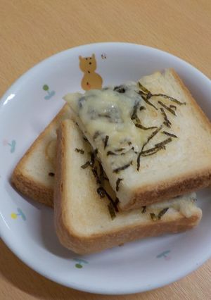 のりチーズトースト-レシピのメイン写真