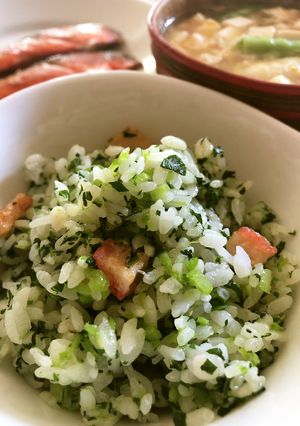 青菜ご飯-レシピのメイン写真