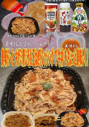 美味ドレと青じそ玉ねぎドレッシングで牛丼-レシピのメイン写真