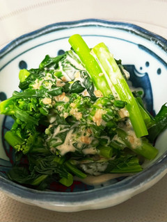 簡単常備菜✨はなっこりーの胡麻レモン和え-レシピのメイン写真