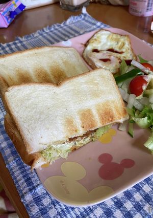 冷凍のコロッケで作るコロッケサンド-レシピのメイン写真