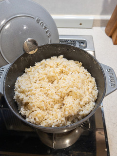 STAUB 玄米の炊き方-レシピのメイン写真