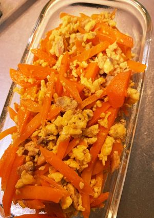 にんじんしりしり　お弁当のおかず-レシピのメイン写真