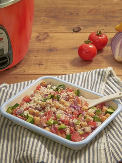 \大同電鍋レシピ/ひよこ豆サラダ-レシピのメイン写真