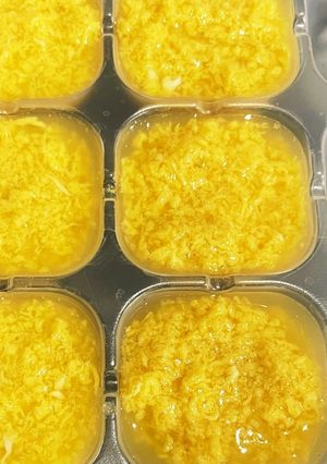 ふわふわたまごスープ 離乳食冷凍-レシピのメイン写真