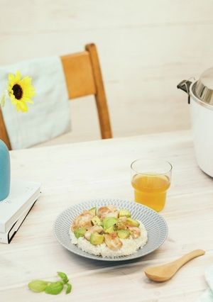 アボカド鶏肉炊き込みご飯-レシピのメイン写真