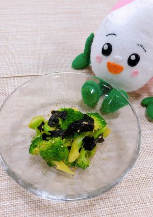 ブロッコリーののり酢和え-レシピのメイン写真