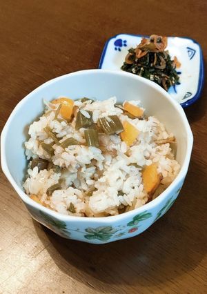 若ごぼうとツナの炊き込みご飯-レシピのメイン写真