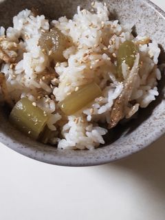フキの炊き込みご飯♪下ごしらえも簡単に-レシピのメイン写真