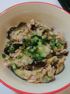 簡単!レンジで♪やみつき!無限なす&ツナ-レシピのメイン写真