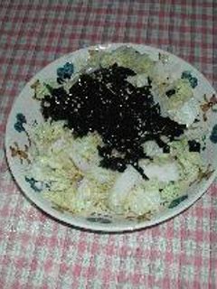 白菜のレンジ蒸しサラダ-レシピのメイン写真