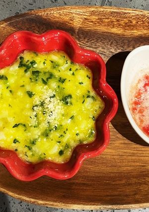 小松菜かぼちゃ粥　離乳食 冷凍ストック-レシピのメイン写真