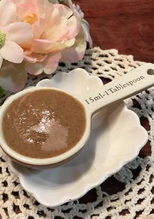 ミニすり鉢で練り胡麻-レシピのメイン写真