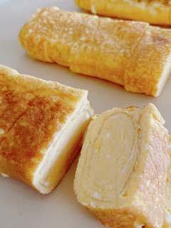 簡単♡お弁当の甘くない♡たまご焼き-レシピのメイン写真