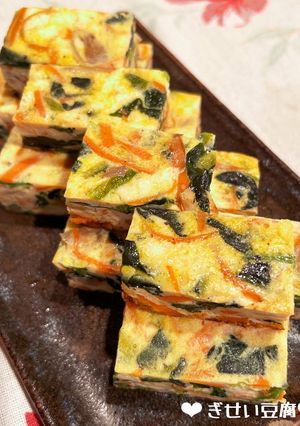 今ある物で♡ぎせい豆腐♪-レシピのメイン写真