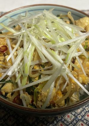 中華親子丼-レシピのメイン写真