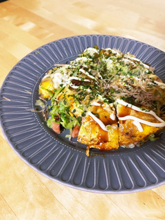 糖質制限にもなる何ちゃってお好み焼き-レシピのメイン写真