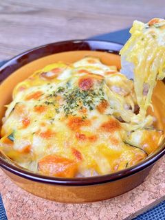 低タンパク/チーズとろけるかぼちゃドリア-レシピのメイン写真