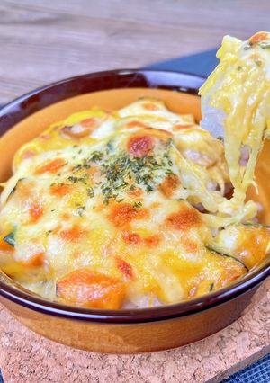 低タンパク/チーズとろけるかぼちゃドリア-レシピのメイン写真