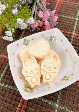 低タンパク/材料4つで米パン粉クッキー-レシピのメイン写真