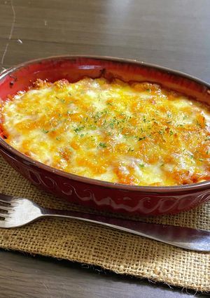餃子の皮で作るラザニアグラタン-レシピのメイン写真