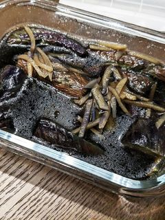 簡単作り置き!揚げない茄子の煮浸し-レシピのメイン写真