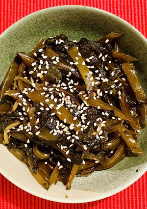 茎わかめの佃煮-レシピのメイン写真
