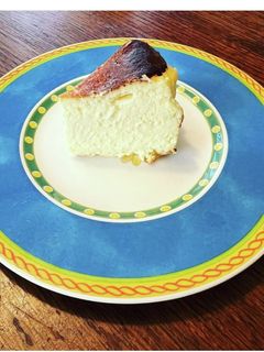 ヘルシーなバスクチーズケーキ♪-レシピのメイン写真