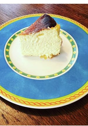ヘルシーなバスクチーズケーキ♪-レシピのメイン写真