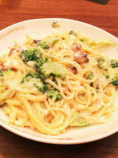タコとブロッコリーのクリームパスタ-レシピのメイン写真