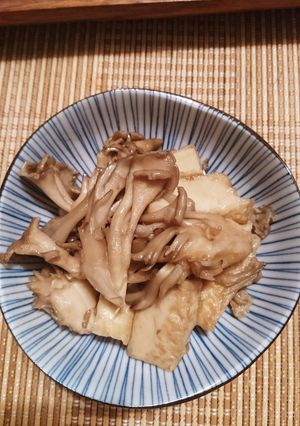 舞茸と厚揚げの甘口煮〜油なし〜ヘルシー-レシピのメイン写真