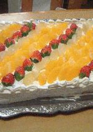 ビッグサイズのフルーツケーキ-レシピのメイン写真