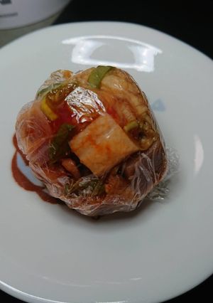 ベーコンとねぎのよそべい味噌玉-レシピのメイン写真
